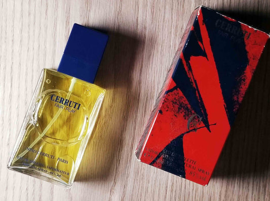 Fair Play (1985) Cerruti for men EDT Spray 100 ml 3.4 oz, Vintage, Rare