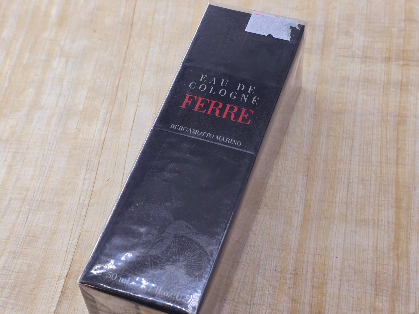 Gianfranco Ferre Bergamotto Marino Gianfranco Ferre Unisex EDC Spray 100 ml 3.4 oz OR 50 ml 1.7 oz, Vintage, Rare, Sealed