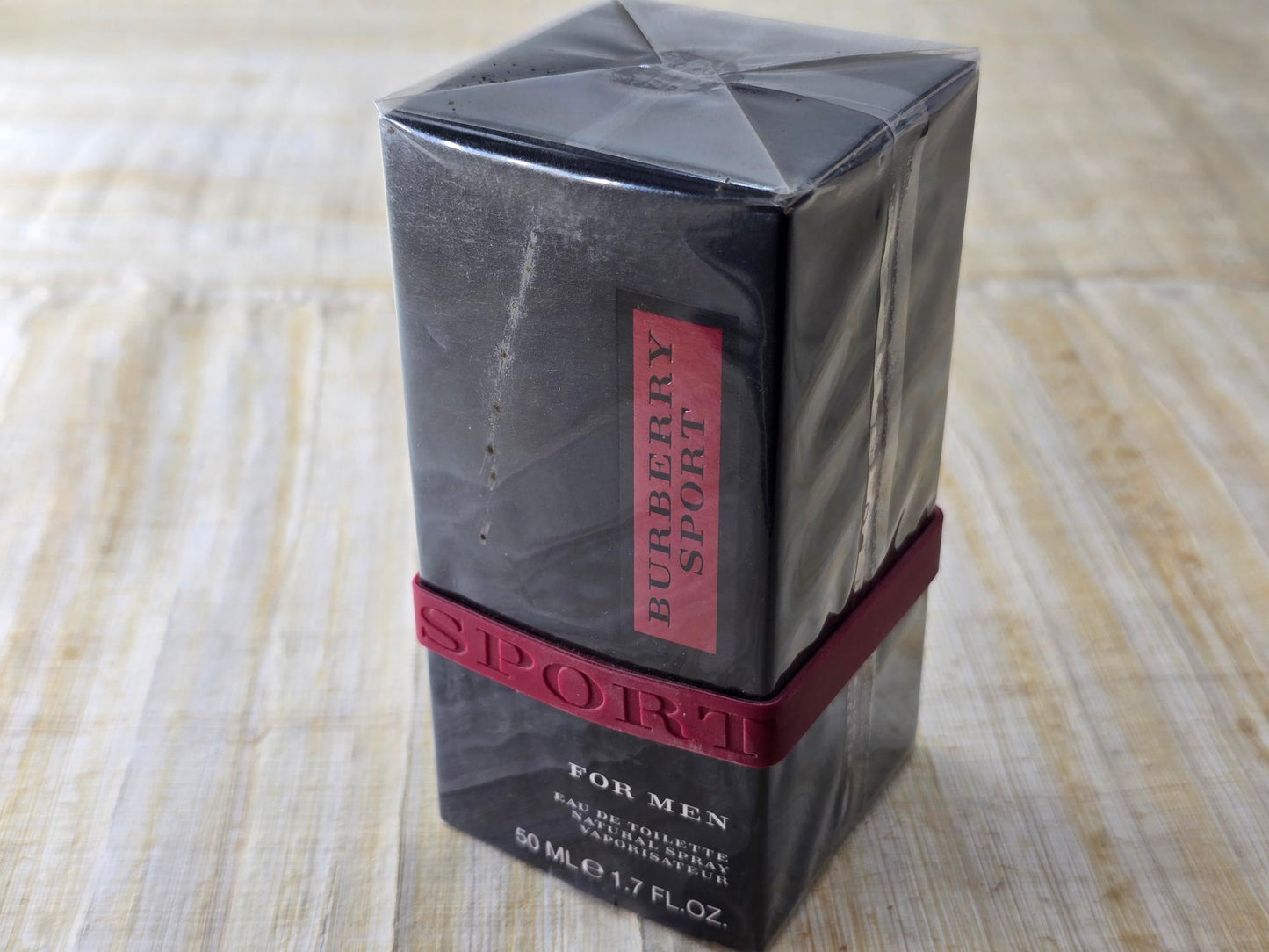 Burberry Sport for Men EDT Spray 75 ml 2.5 oz Or 50 ml 1.7 oz, Vintage, Rare, Sealed