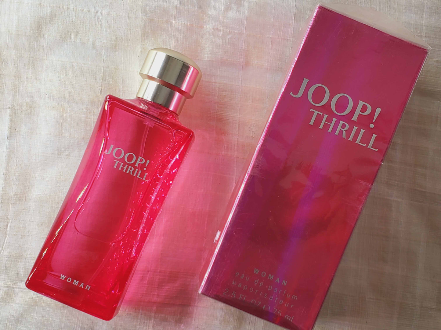 Joop! Thrill Woman EDP Spray 75 ml 2.5 oz, Vintage, Rare