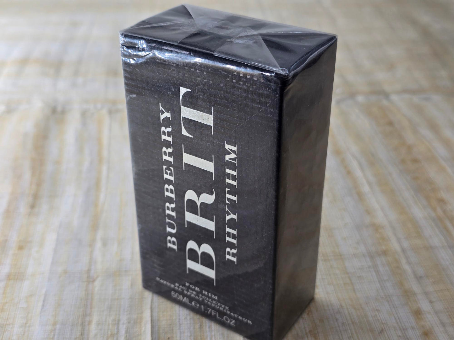 Burberry Brit Rhythm Burberry for men EDT Spray 90 ml 3 oz Or 50 ml 1.7 oz, Vintage, Rare, Sealed