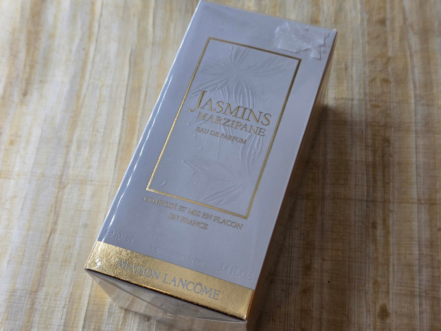 Jasmins Marzipane Lancôme for women and men EDP Spray 100 ml 3.4 oz, Vintage, Rare, Sealed