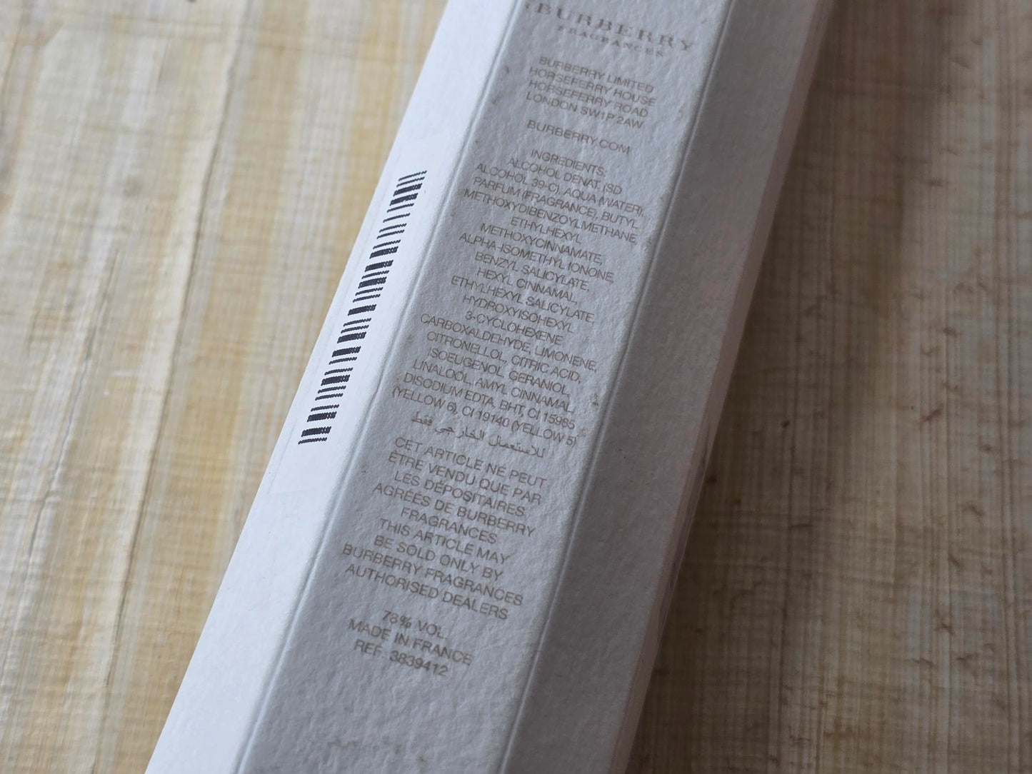 Body Eau de Toilette Burberry for women EDT Spray 85 ml 2.8 oz, Vintage 2013, Rare