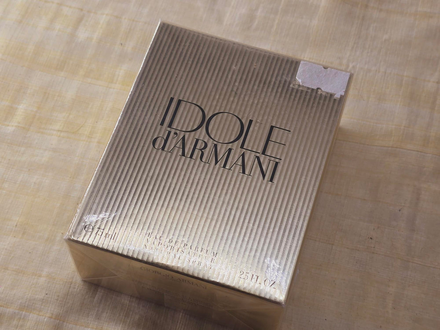 Idole d'Armani Giorgio Armani for women EDP Spray 75 ml 2.5 oz Or 50 ml 1.7 oz Or 30 ml 1 oz, Vintage, Rare, Sealed