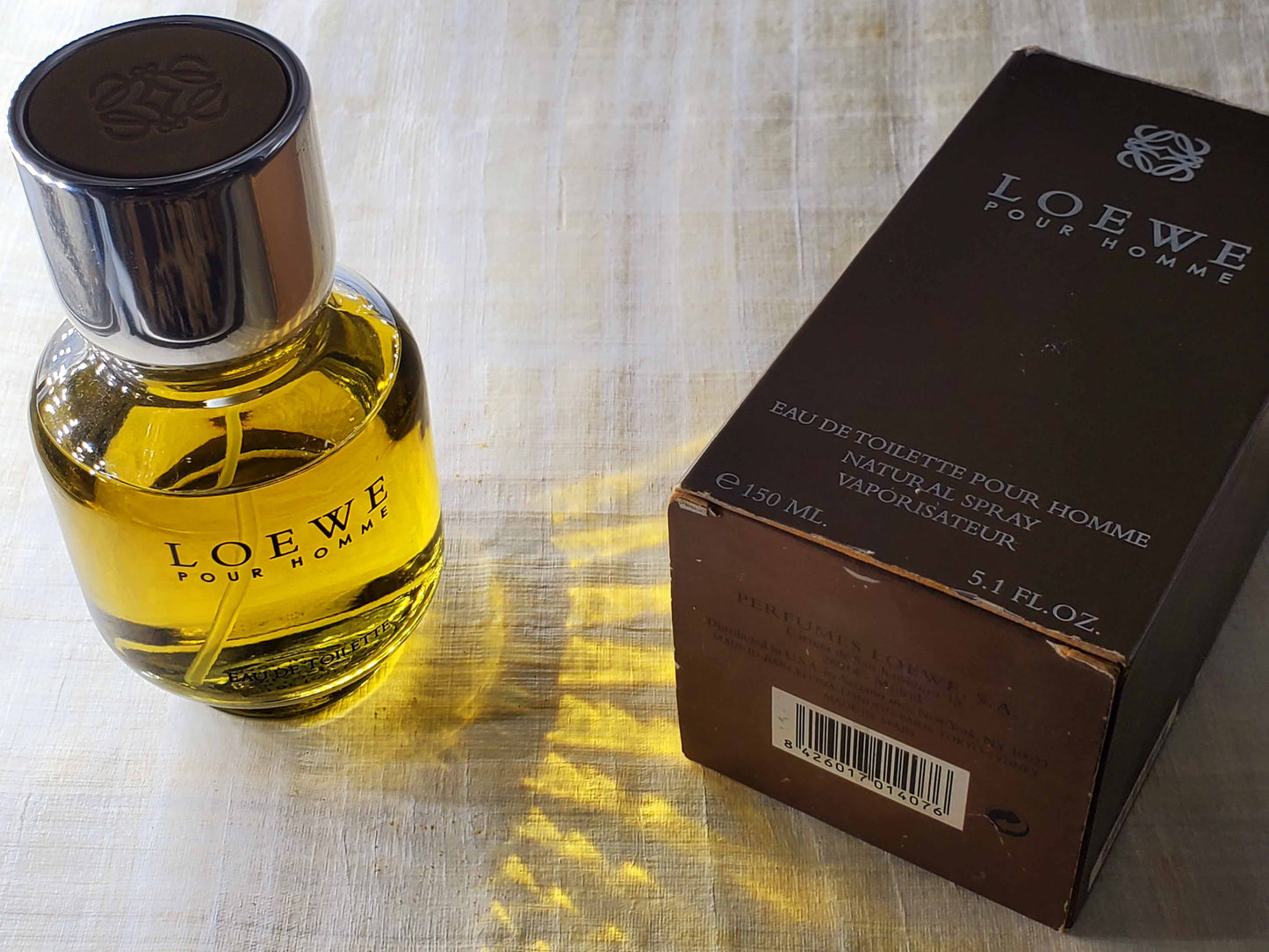 Loewe Pour Homme EDT Spray 150 ml 5.1 oz, Vintage, Rare