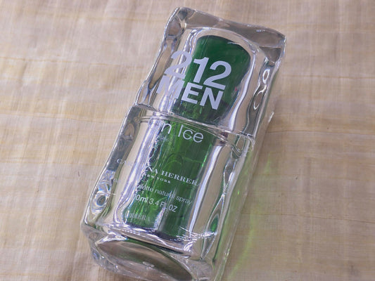 212 Men on Ice 2004 Carolina Herrera for men EDT Spray 100 ml 3.4 oz, Vintage, Rare, Sealed