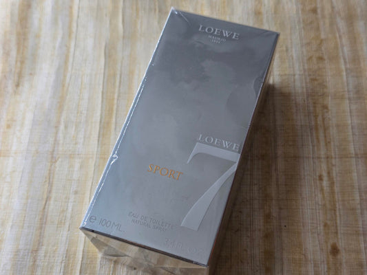 Loewe 7 Sport Loewe for men EDT Spray 100 ml 3.4 oz, Rare, Vintage, Sealed
