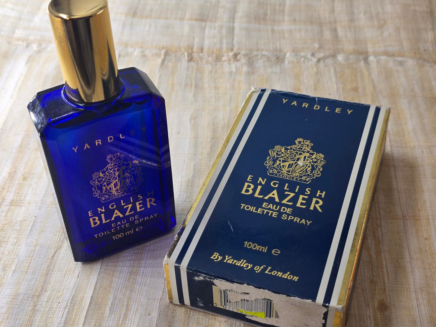English Blazer Yardley for men EDT Spray 100 ml 3.4 oz, Vintage, Rare