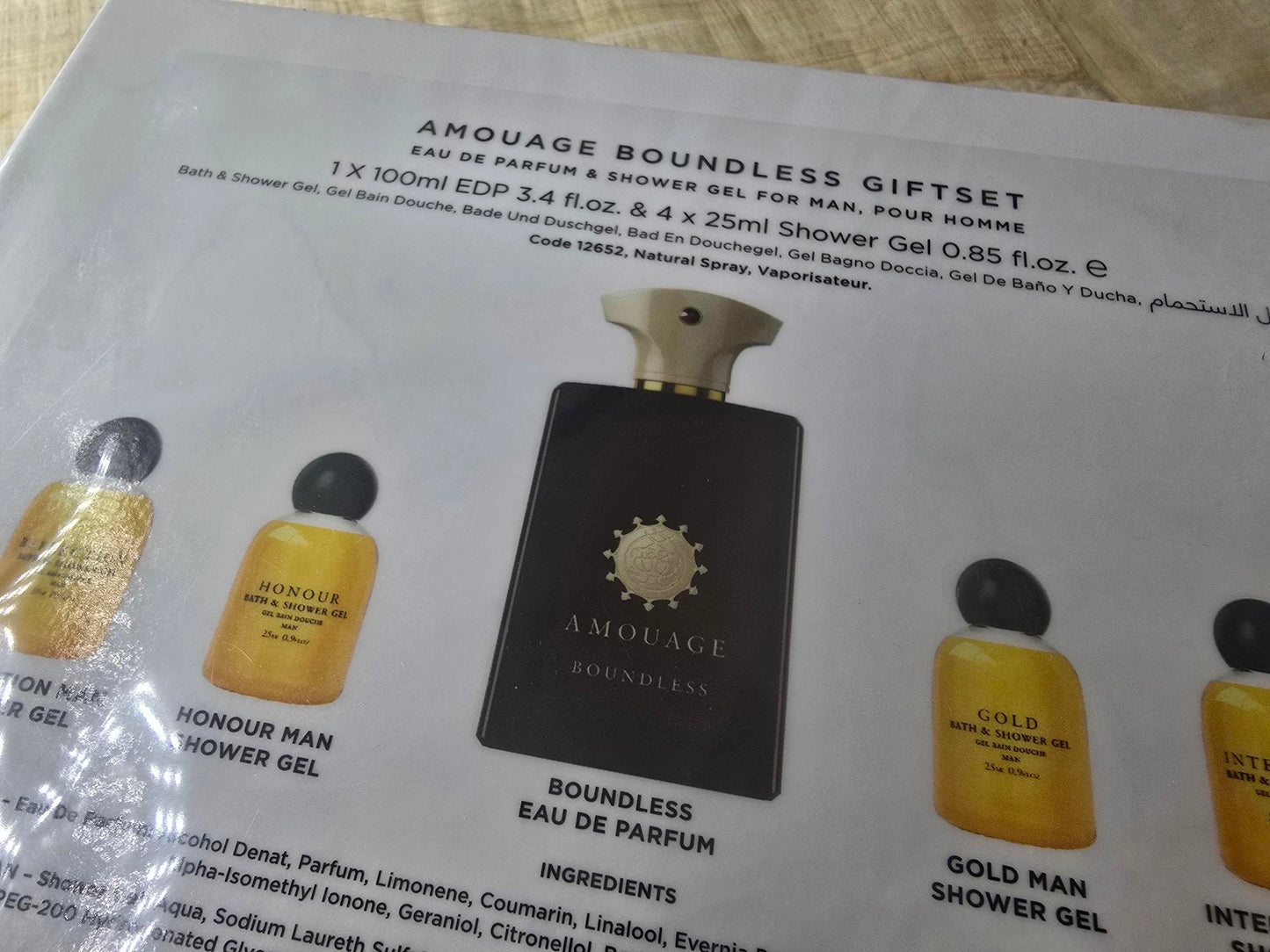 Amouage Boundless - Unisex EDP Vintage Oman 2022 (100ml / 3.4oz) - Set