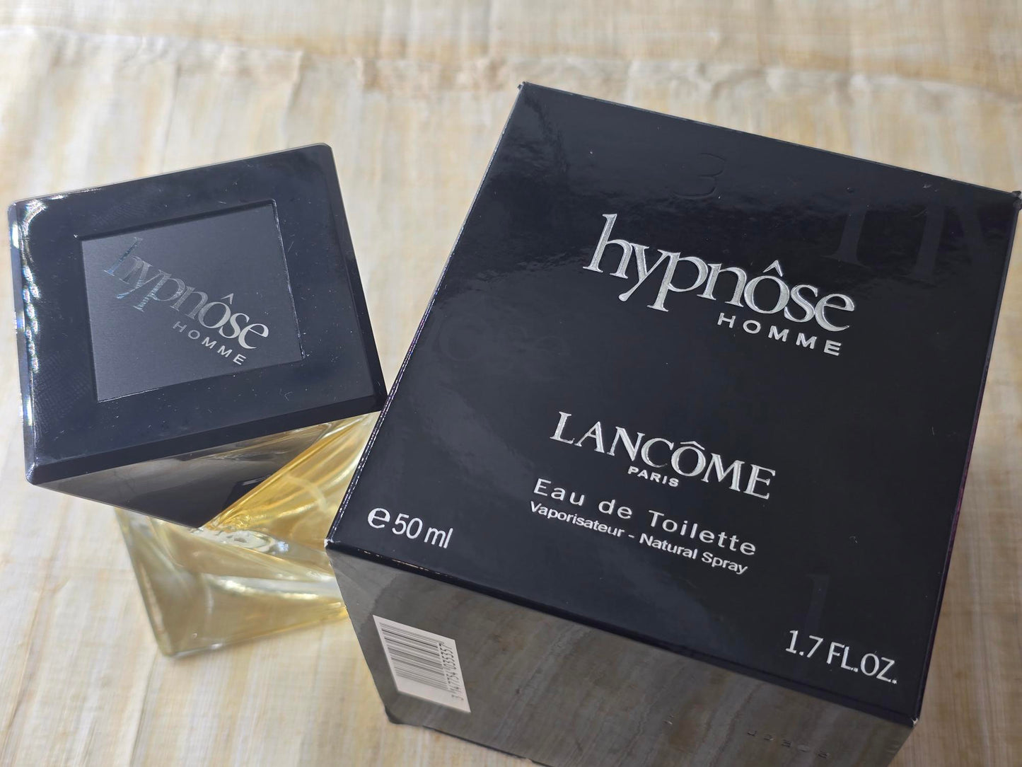 Hypnôse Homme Lancôme for men EDT Spray 75 ml 2.5 oz OR 50 ml 1.7 oz, Vintage, Rare, Sealed