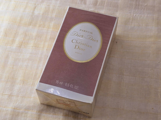 Dior Dior Christian Dior Parfum Extrait Splash 15 ml 0.5 oz, Vintage, Rare, Sealed