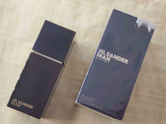 Jil Sander Man for men EDT Spray 90 ML 3 oz, Vintage, Rare