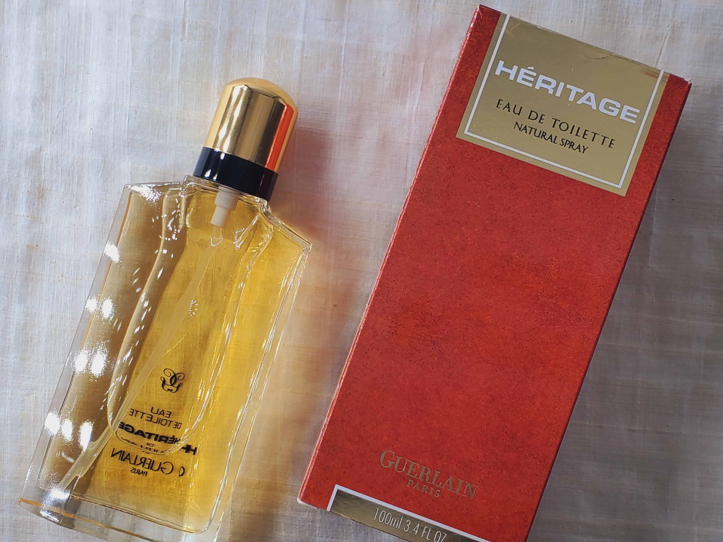 Heritage Guerlain for men EDT Spray 100 ml 3.4 oz, Rare, Vintage