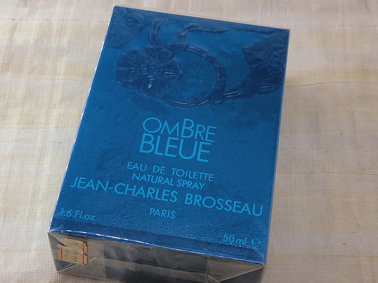Ombre Bleue Jean Charles EDT Spray 100 ml 3.4 oz OR 50 ml 1.7 oz, Vintage, Rare, Sealed