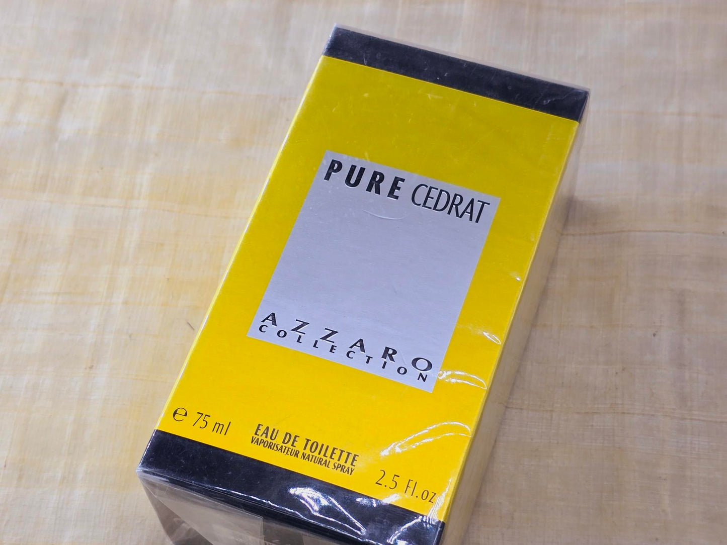 Pure Cedrat Azzaro for men EDT Spray 125 ml 4.2 oz OR 75 ml 2.5 oz, Vintage, Rare, Sealed