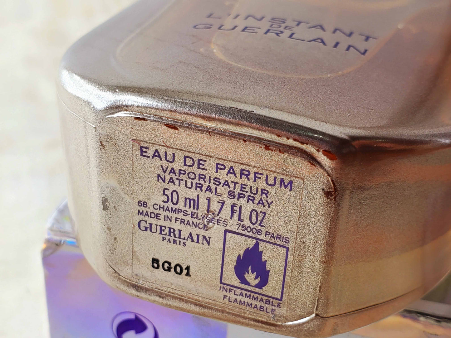 L'Instant de Guerlain L'Instrant d'un Baiser for Women EDP Spray 50 ml 1.7 oz, vintage, rare