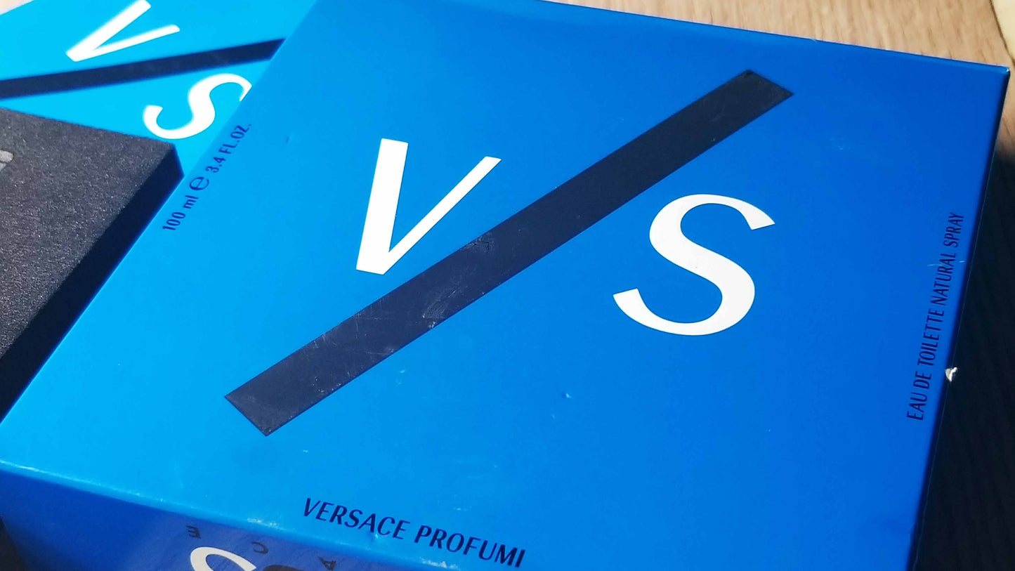 V/S Versus by Versace for men EDT Spray 100 ml 3.4 oz OR 50 ml 1.7 oz, Rare, Vintage