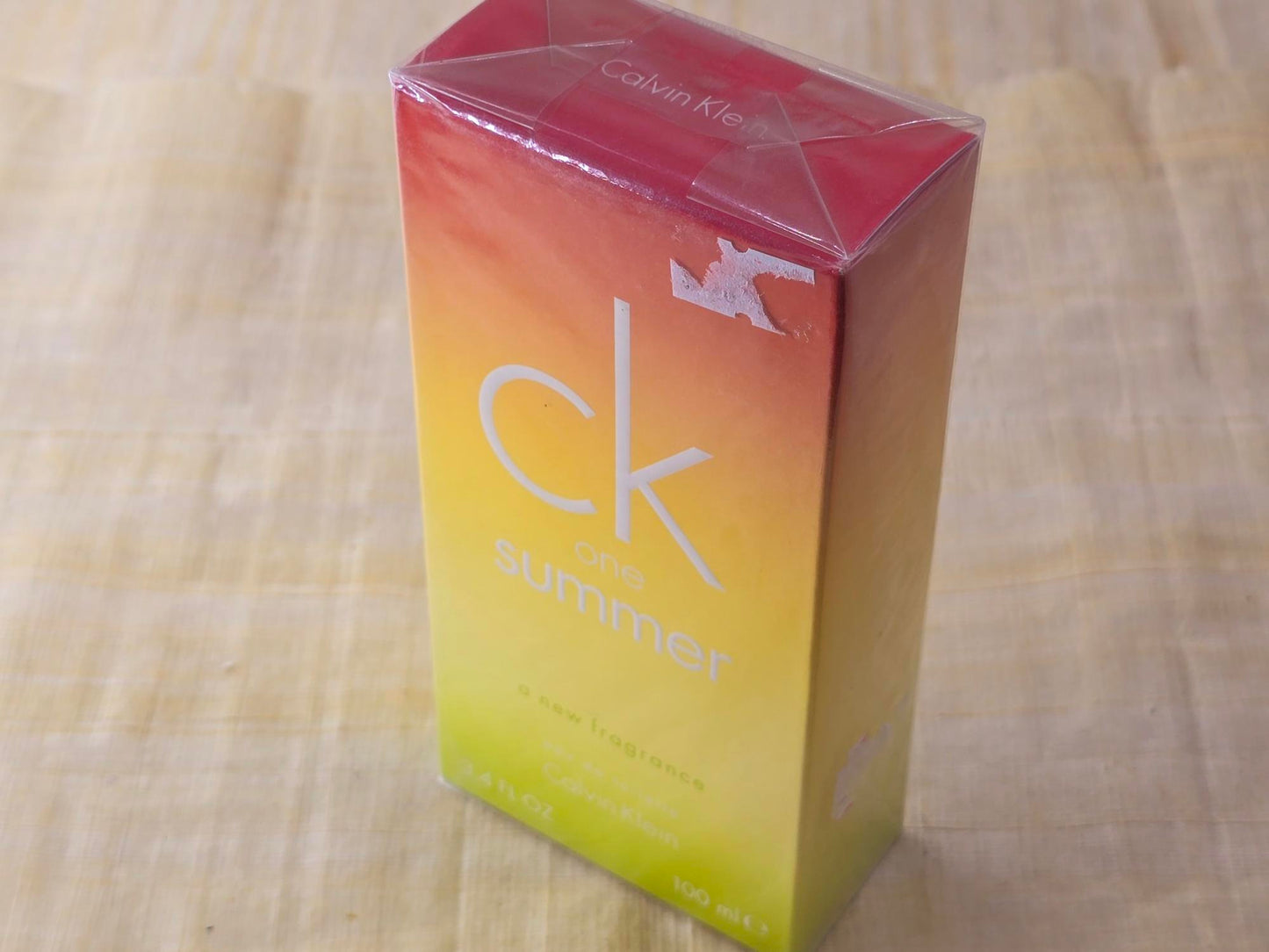 CK One Summer 2007 Calvin Klein Unisex EDT Spray 100 ml 3.4 oz, Vintage, Rare, Sealed