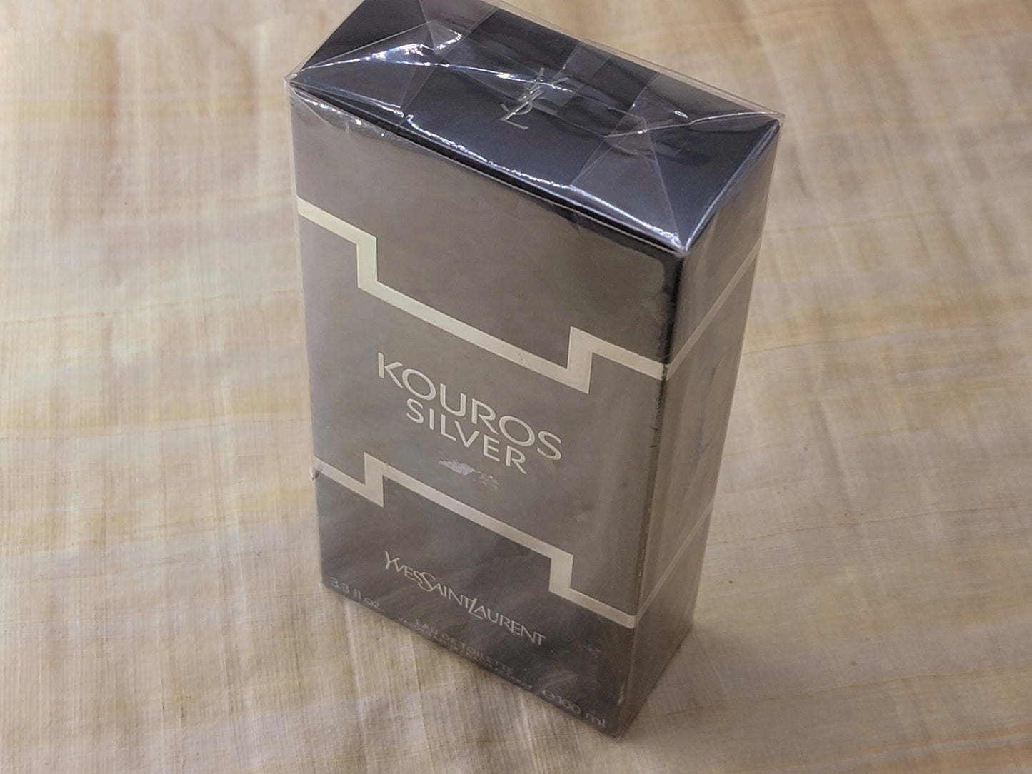 Yves Saint Laurent Kouros Silver for men EDT Spray 100 ml 3.4 oz, Rare, Vintage, Sealed