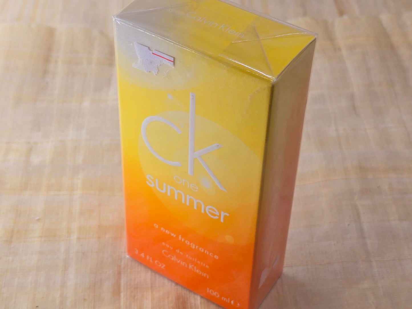 CK One Summer 2005 Calvin Klein Unisex EDT Spray 100 ml 3.4 oz, Vintage, Rare, Sealed