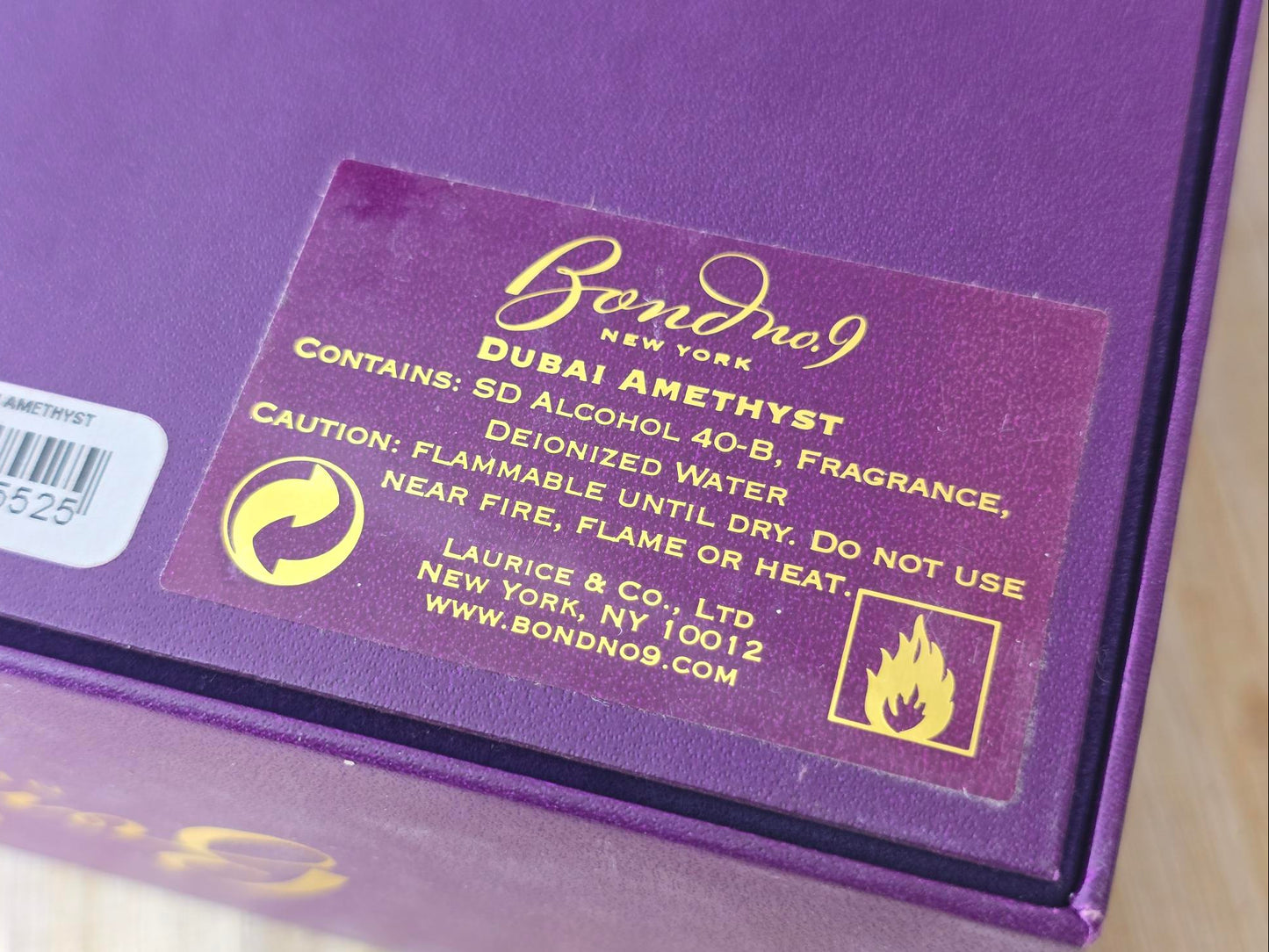 Dubai Amethyst Bond No 9 for women and men EDP Spray 100 ml 3.4 oz, Rare, Vintage