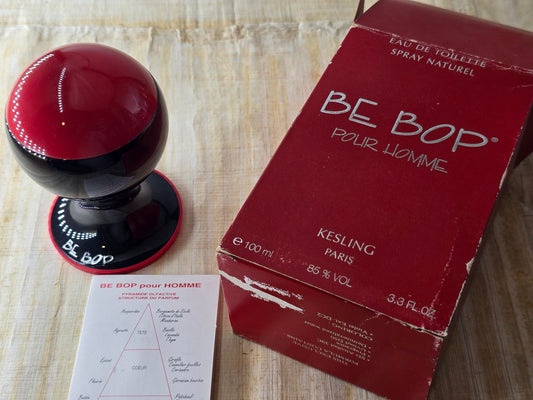 Be Bop Pour Homme Kesling for men EDT Spray 100 ml 3.4 oz, Vintage, Rare