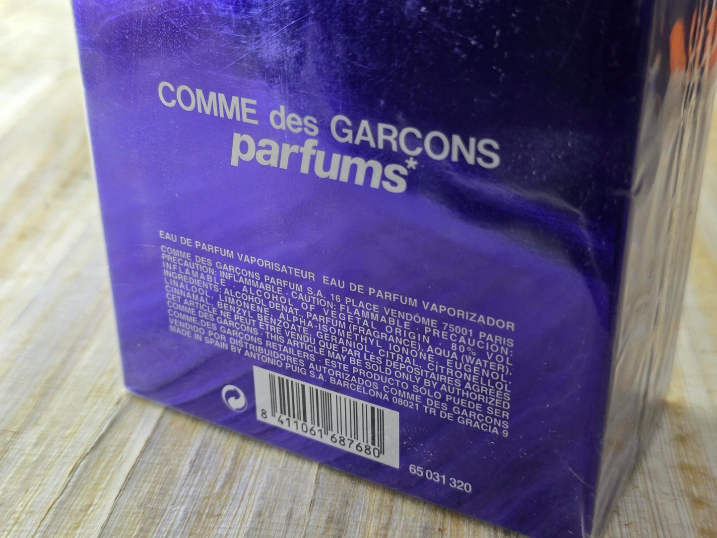 Glitter Comme des Garcons Unisex EDP Spray 50 ml 1.7 oz, Rare, Vintage, Sealed