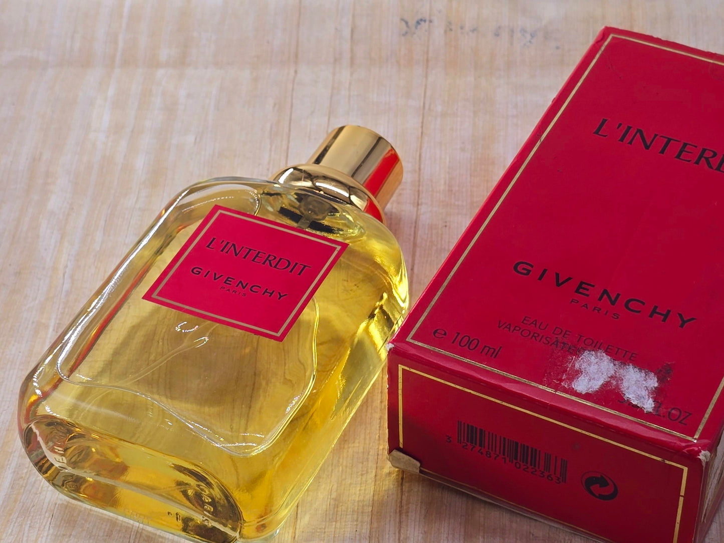 L'Interdit 2003 Givenchy for women EDT Spray 100 ml 3.4 oz, Rare, Vintage