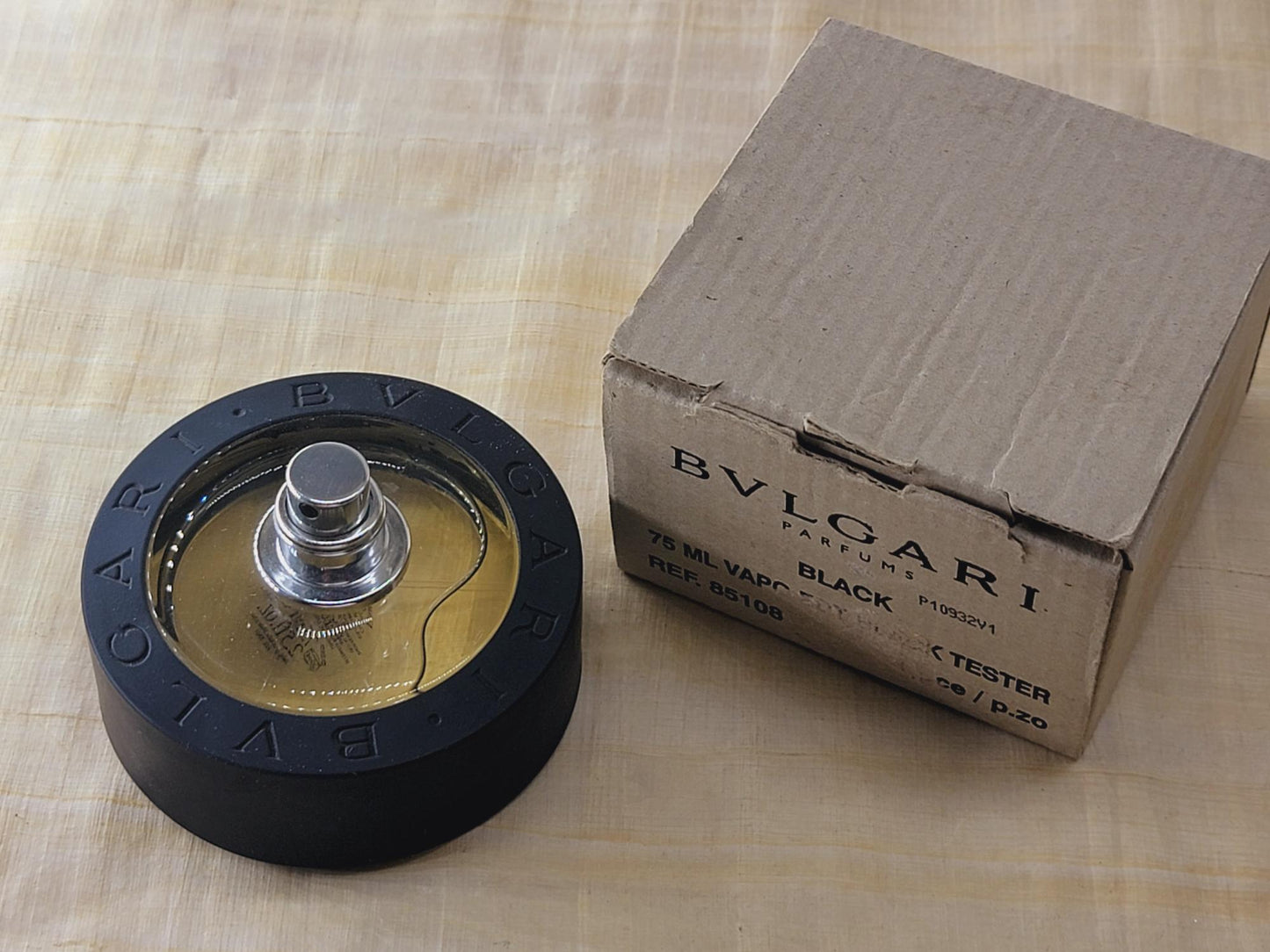 Black Bvlgari unisex EDT Spray 75 ml 2.5 oz, Vintage, Rare, Sealed