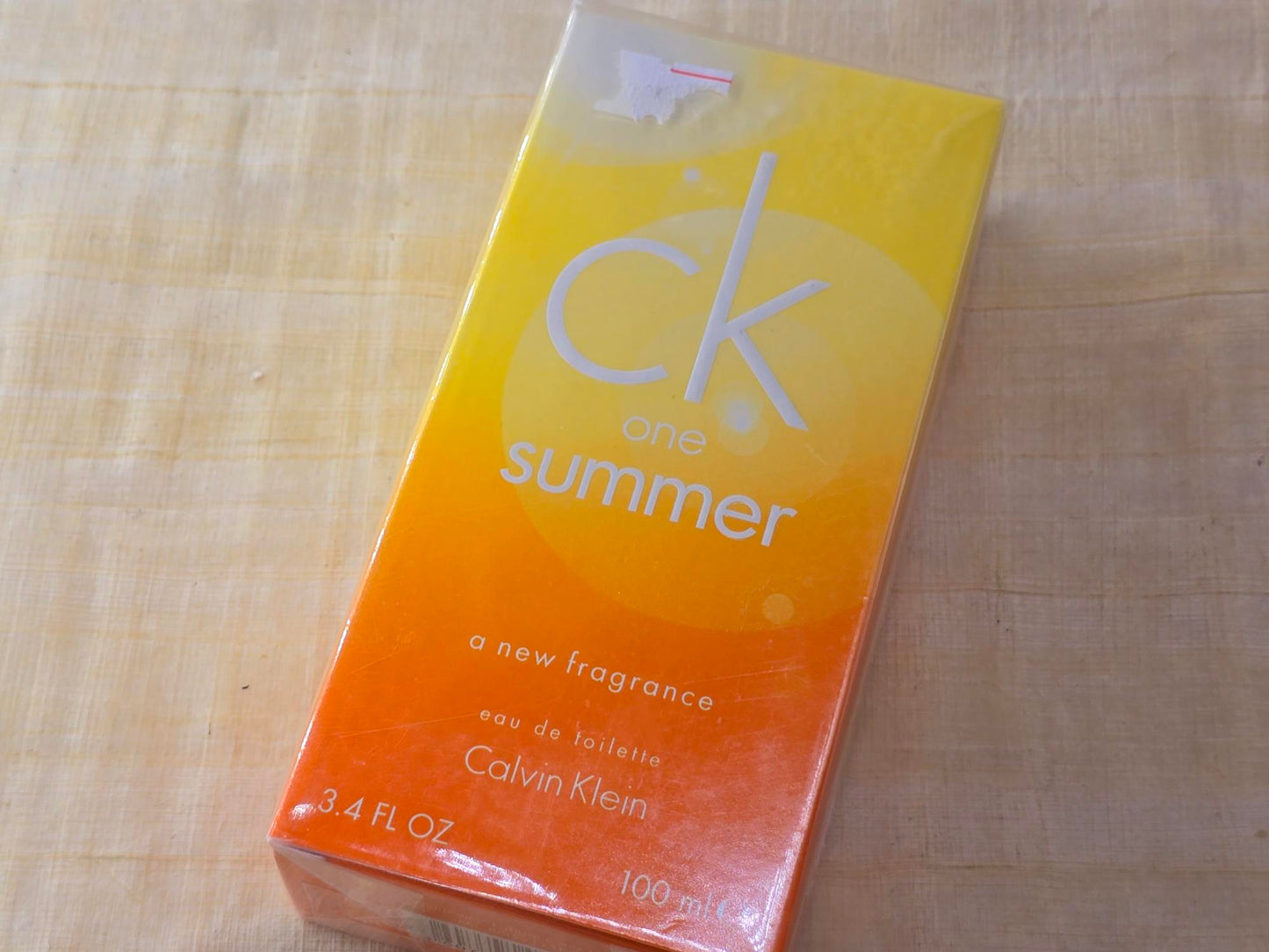 CK One Summer 2005 Calvin Klein Unisex EDT Spray 100 ml 3.4 oz, Vintage, Rare, Sealed