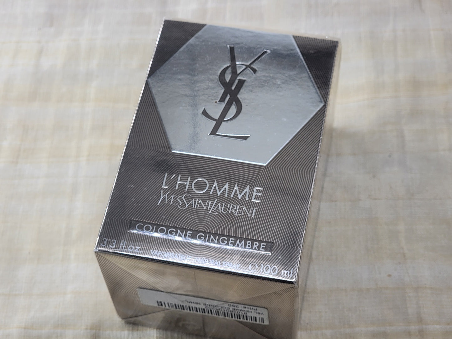 L’Homme Cologne Gingembre Yves Saint Laurent for men EDT Spray 100 ml 3.4 oz OR 60 ml 2 oz, Vintage, Rare