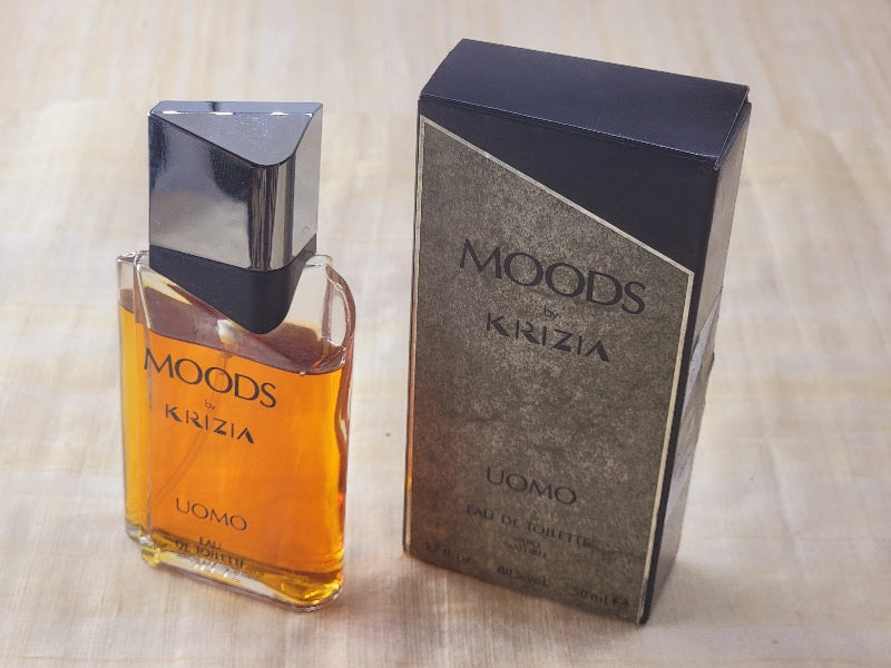 Moods by Krizia Uomo for men EDT Spray Bundle 50 ml 1.7 oz x 2, Vintage, Rare