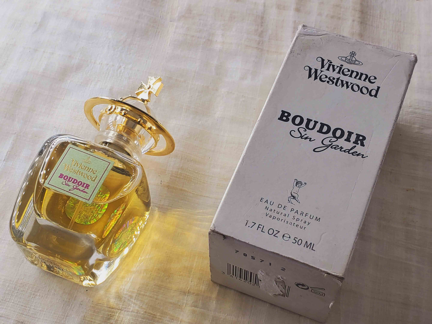 Boudoir Sin Garden Vivienne Westwood for women EDP Spray 50 ml 1.7 oz, Vintage, Rare, TESTER