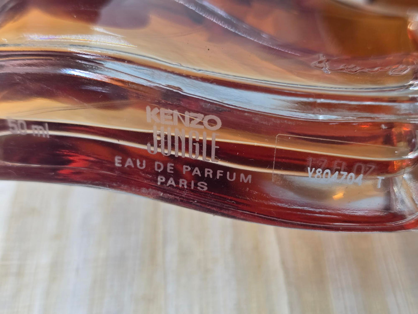Kenzo Jungle le Tigre for women EDP Spray 50 ml 1.7 oz, Vintage, Rare, Used As Pics