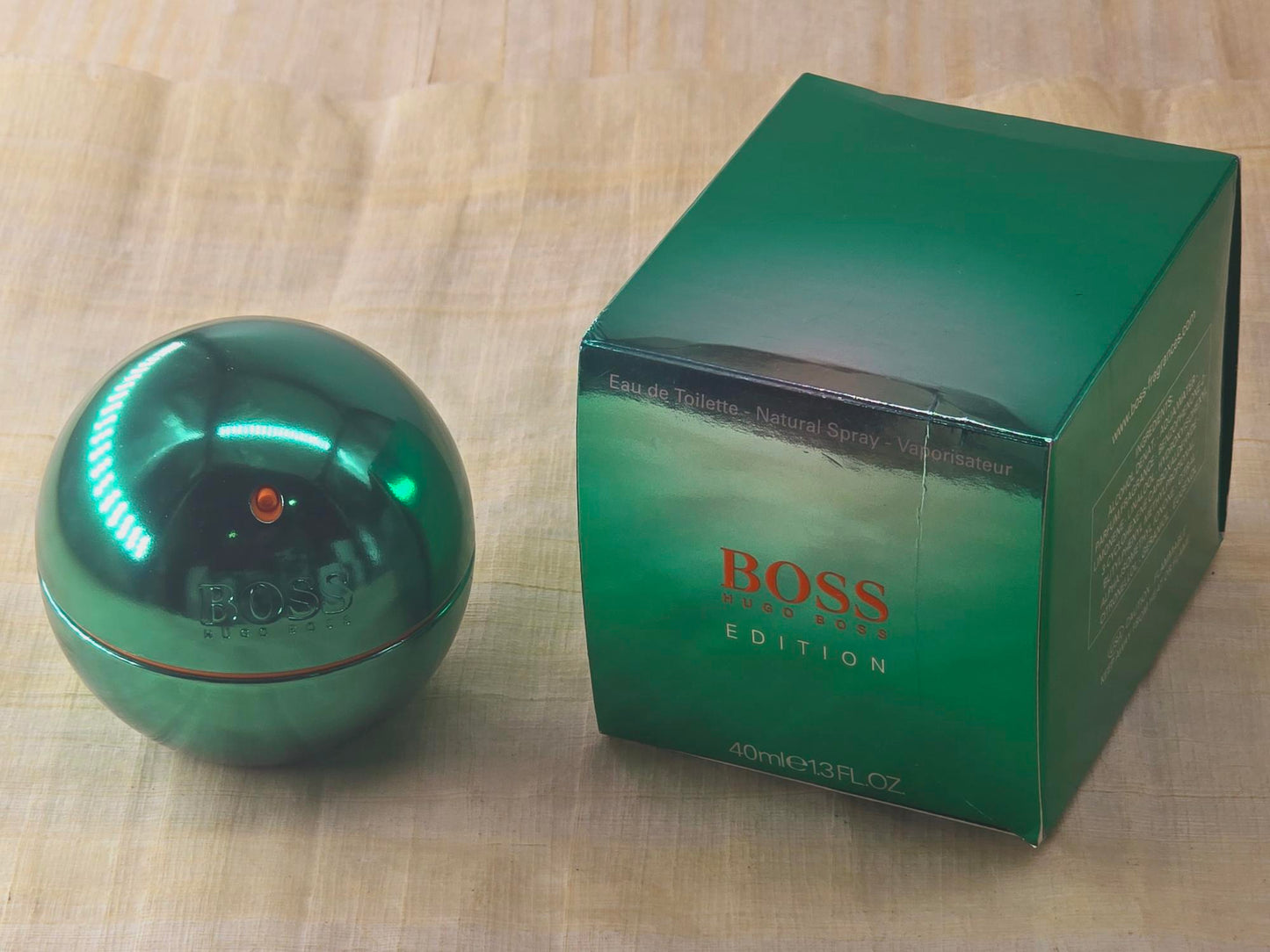 Boss In Motion Green Hugo Boss for men EDT Spray 40 ml 1.3 oz, Vintage, Rare