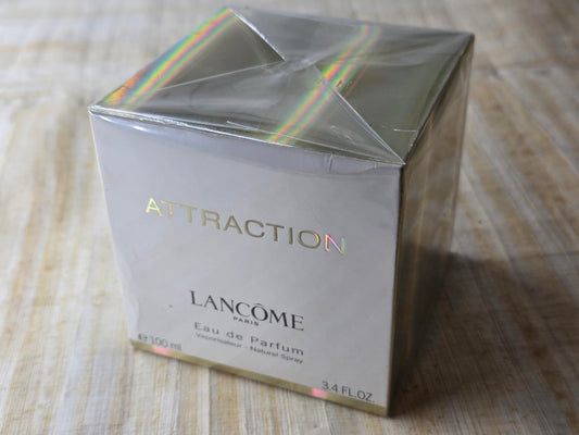 Attraction Lancôme for women EDP Spray 100 ml 3.4 oz - Rare, Vintage, Original Bottle Sealed