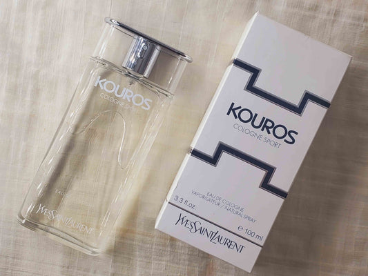 Kouros Cologne Sport Yves Saint Laurent for men EDC Spray 100 ml 3.4 oz, Rare, Vintage