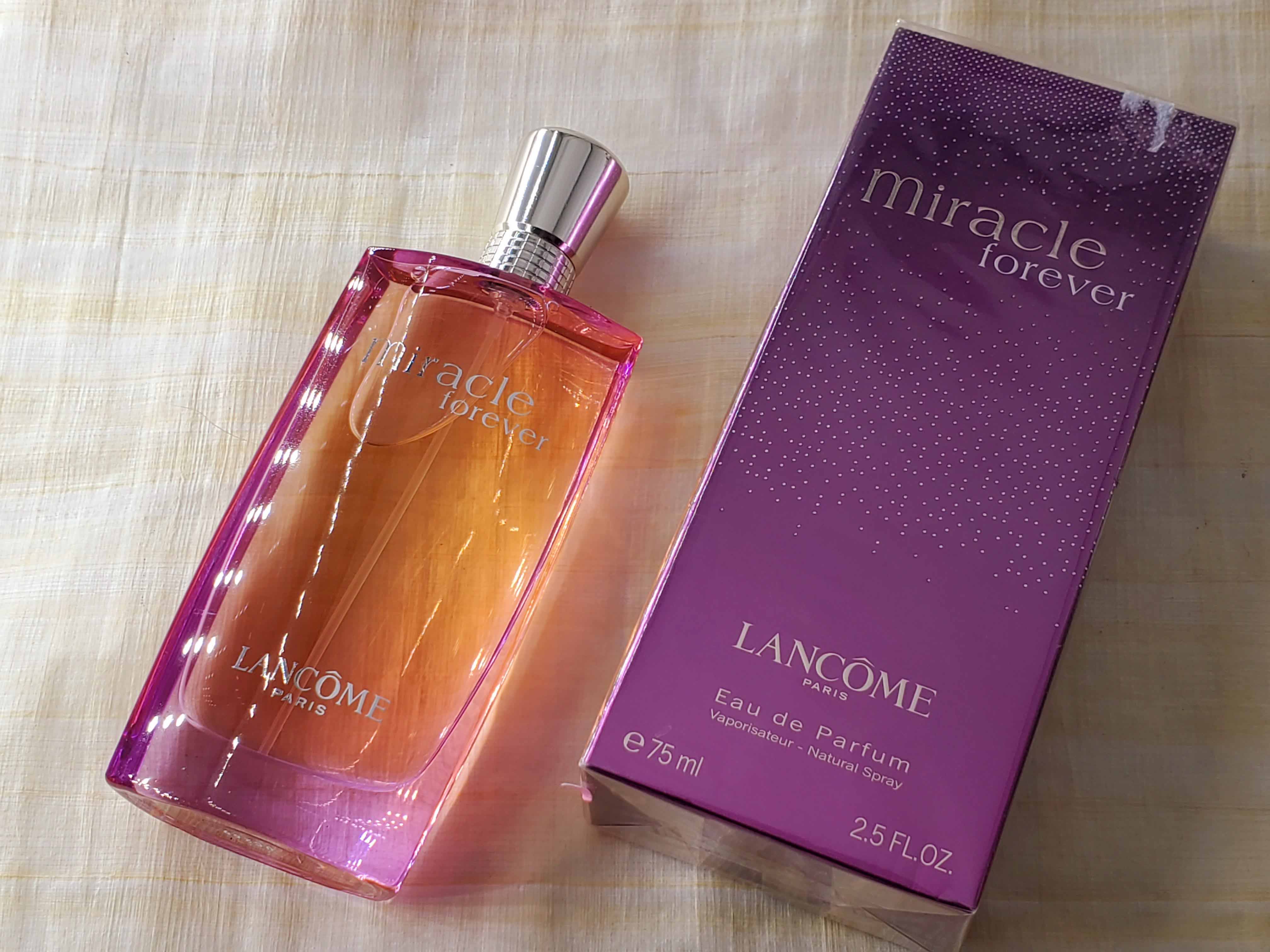 Lancome miracle forever perfume hot sale