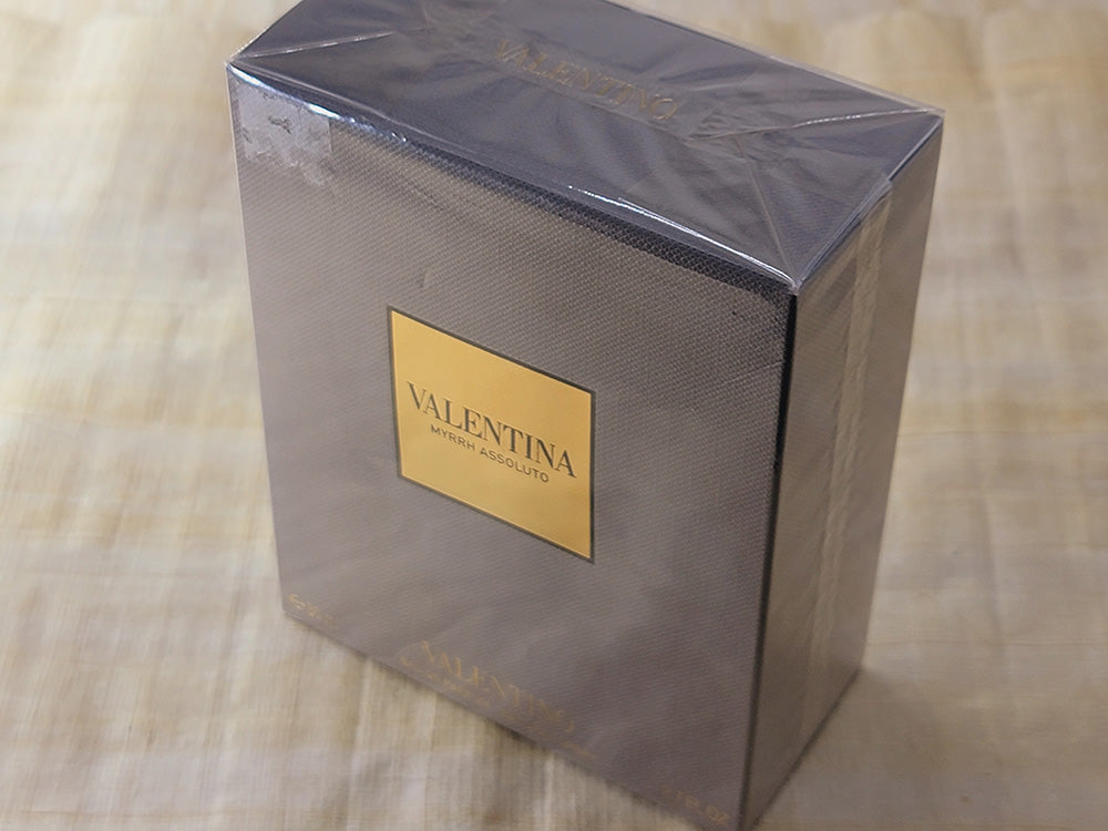Valentina Myrrh Assoluto for women EDP Spray 80 ml 2.7 oz, Vintage, Rare, Sealed