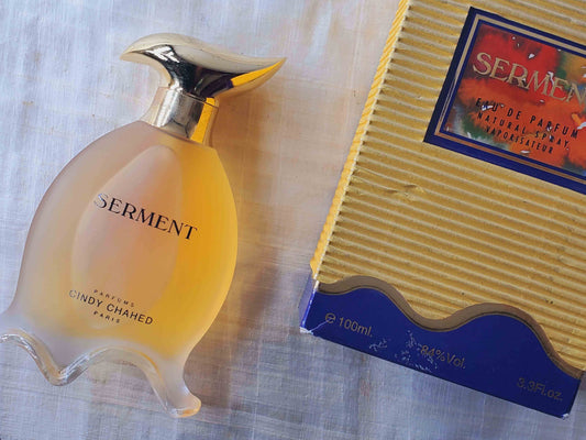 Serment Cindy Chahed 1995 for women EDP Spray 100 ml 3.4 oz, Vintage, Rare