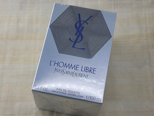 L'Homme Libre Yves Saint Laurent for men EDT Spray 100 ml 3.4 oz, Vintage, Rare