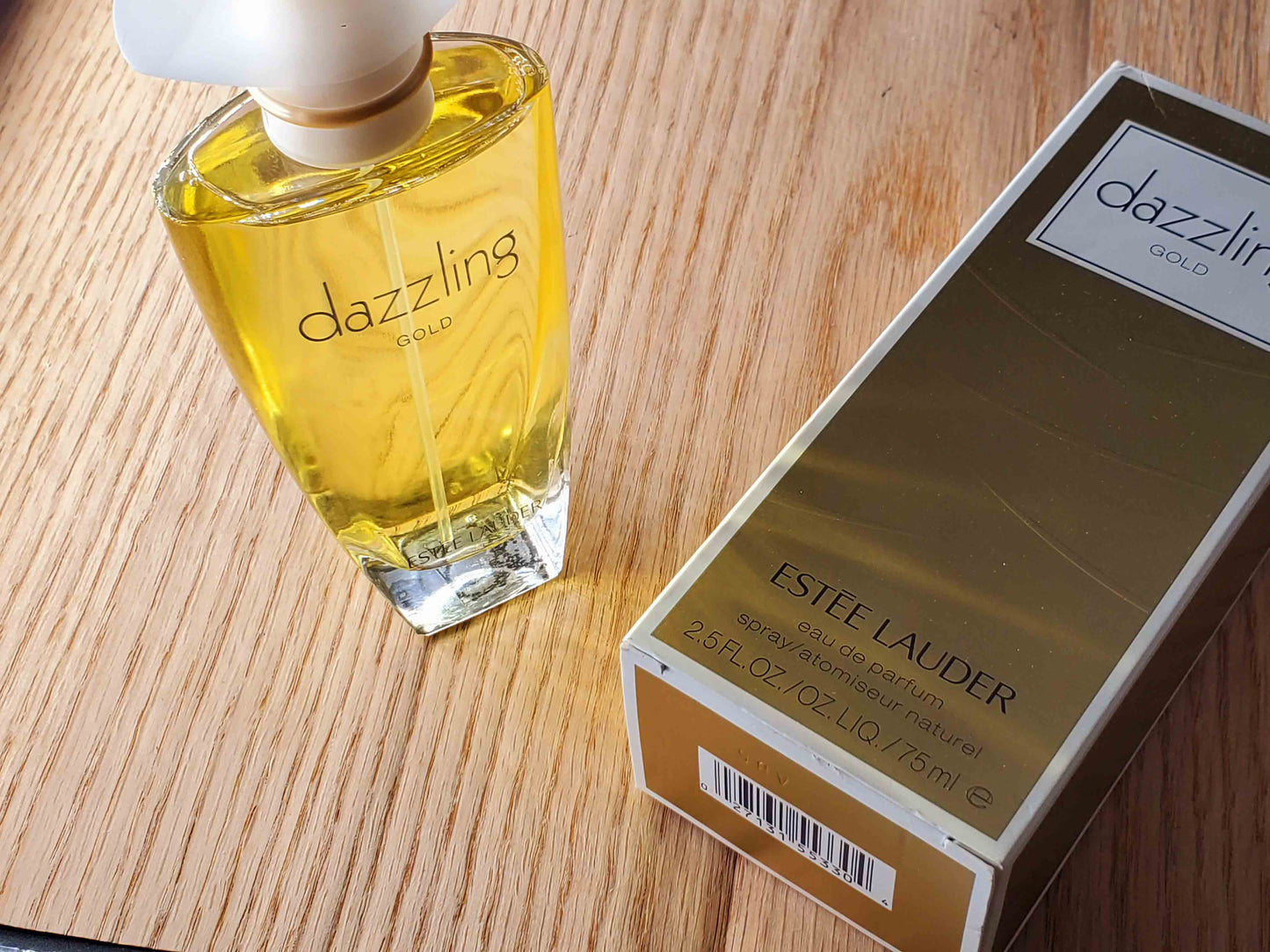 Dazzling Gold Estée Lauder for women EDP Spray 75 ml 2.5  oz Or 30 ml 1 oz, Vintage, Rare