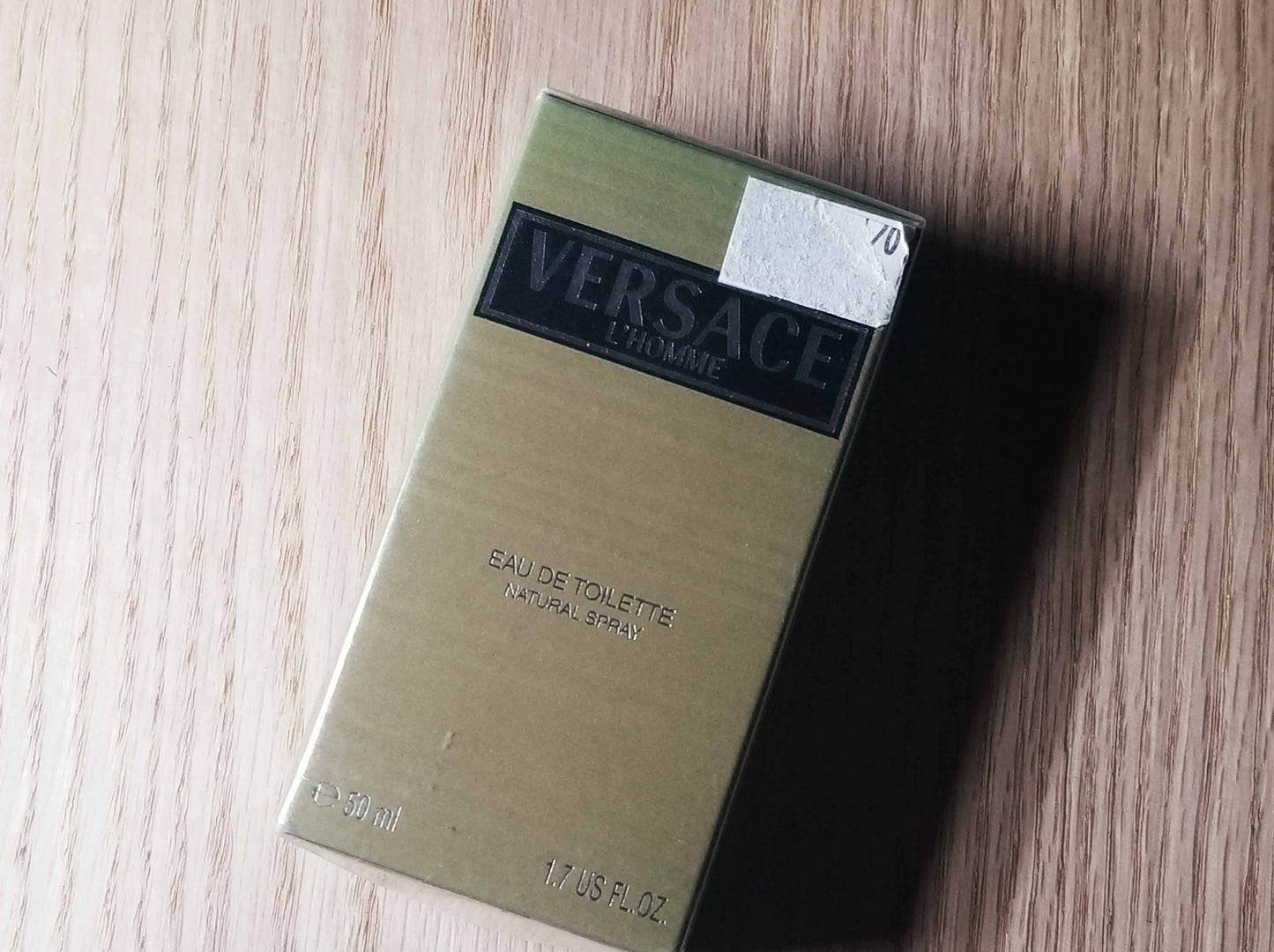 Versace L'Homme Versace for men EDT Spray 50 ml 1.7 oz, Rare, Vintage, Sealed