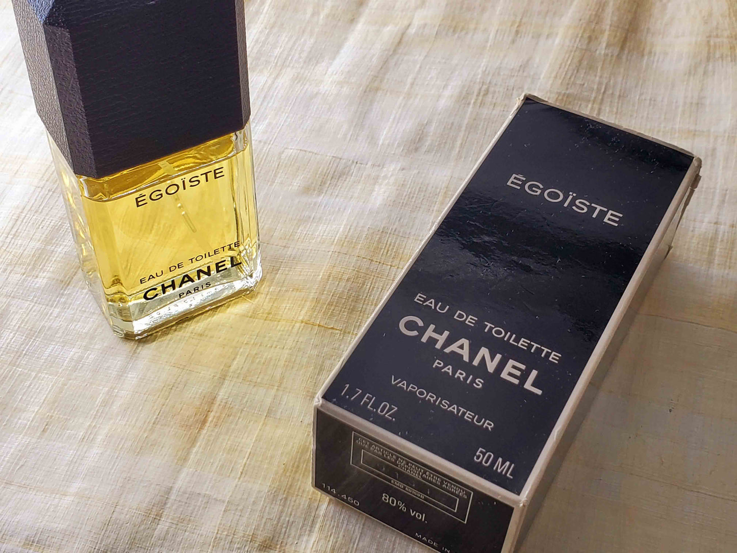 Egoiste Chanel for Men EDT Spray 75 ml 2.5 oz OR 50 ml 1.7 oz, Vintage 1995, Rare, Same Pics