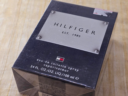 Hilfiger Est. 1985 Tommy Hilfiger for men EDT Spray 100 ml 3.4 oz OR 50 ml 1.7 oz, Vintage, Rare, Sealed