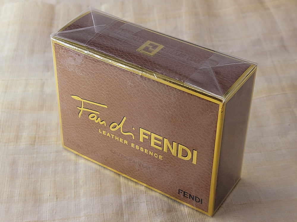 Fan di Fendi Leather Essence for women EDP Spray 50 ml 1.7 oz, Rare, Vintage, Sealed