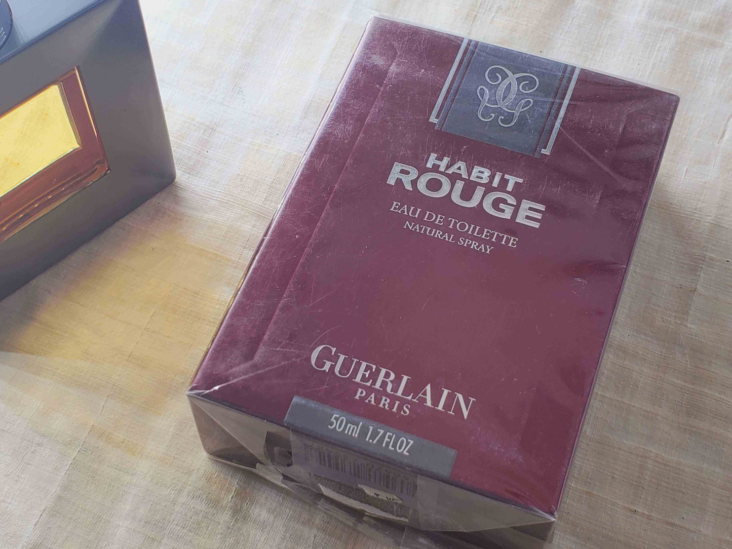 Habit Rouge Guerlain Limited Edition for men EDT Spray 100 ml 3.4 oz OR 50 ml 1.7 oz, Vintage, Rare, Sealed
