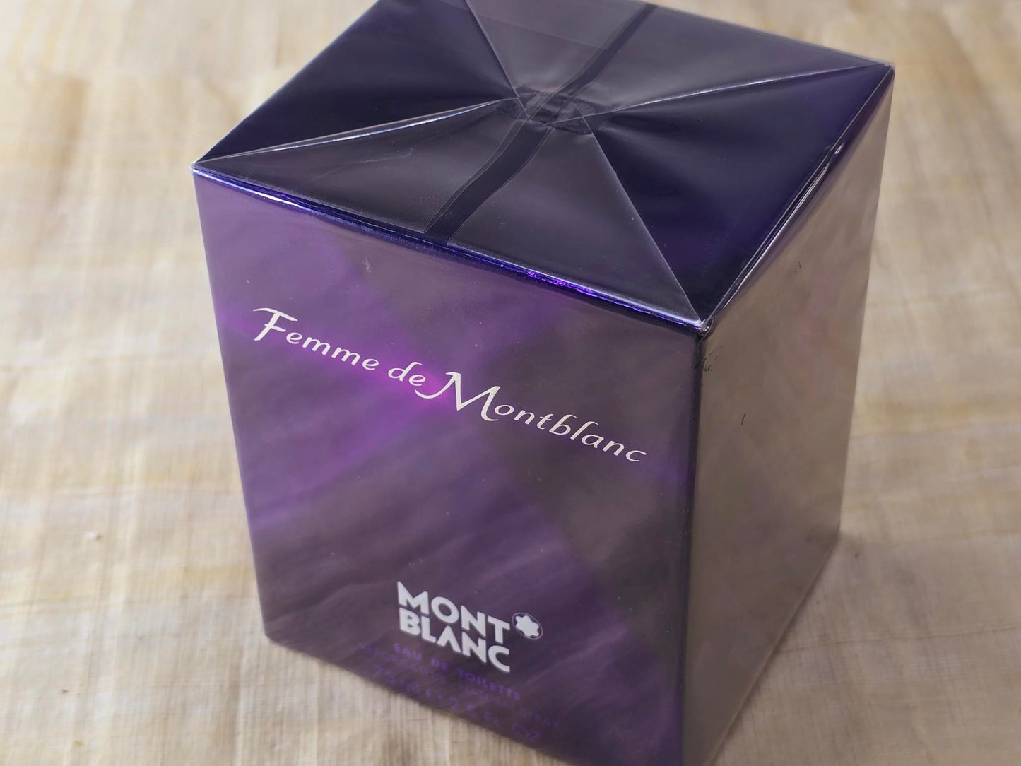 Femme de Montblanc Montblanc for women EDT Spray 75 ml 2.5 oz OR 50 ml 1.7 oz, Vintage, Rare, Sealed