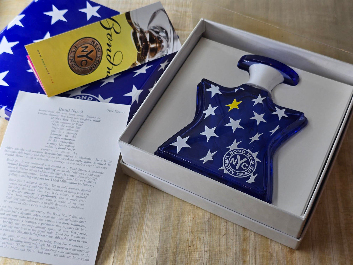 Liberty Island Bond No 9 for women and men EDP Spray 100 ml 3.3 oz, Rare, Vintage