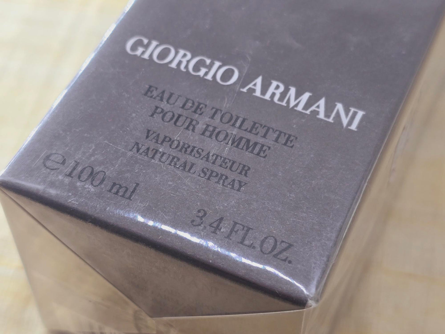 Armani Mania Giorgio Armani for men EDT Spray 100 ml 3.4 oz OR 50 ml 1.7 oz, Rare, Vintage, Sealed